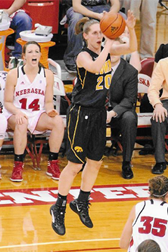 Dr. Krei played for the University of Iowa Women's Basketball Team.